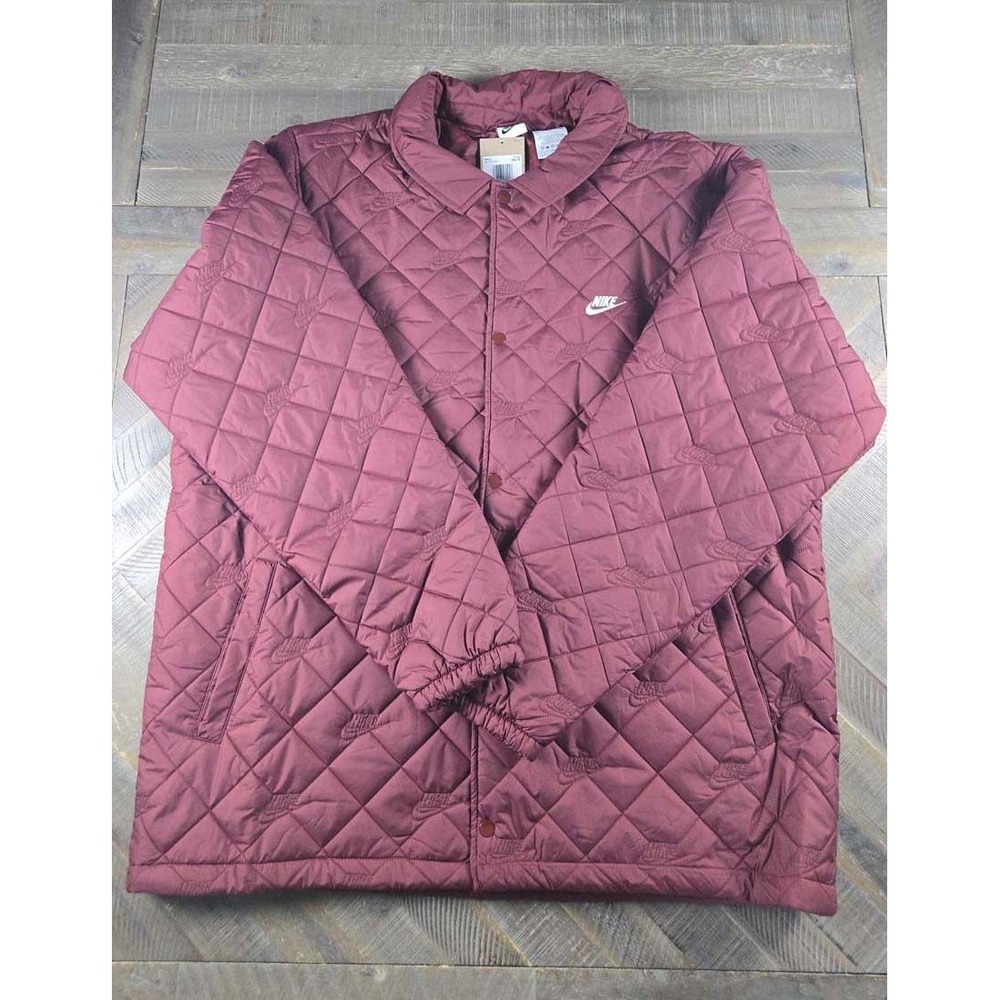Nike Therma-FIT Jacket Mens XXLTT Quilted Insulated Snap Front HV1377-619 NWT